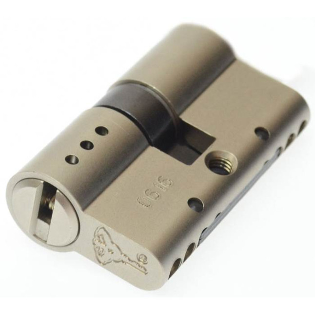 Цилиндр Mul-t-lock Interactive+ 95 (45x50) ключ-ключ 5KEY никель сатин Цилиндр Mul-t-lock Interactive+ 95 (45x50) ключ-ключ 5KEY никель сатин