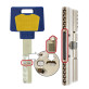 Циліндр Mul-t-lock Interactive + 100 (50x50) ключ-ключ 5KEY нікель сатин Циліндр Mul-t-lock Interactive + 100 (50x50) ключ-ключ 5KEY нікель сатин