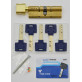 Цилиндр Mul-t-lock Interactive+ 95 (45x50T) ключ-тумблер 5KEY EB латунь Цилиндр Mul-t-lock Interactive+ 95 (45x50T) ключ-тумблер 5KEY EB латунь