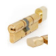 Цилиндр Mul-t-lock Interactive+ 95 (45x50T) ключ-тумблер 5KEY EB латунь Цилиндр Mul-t-lock Interactive+ 95 (45x50T) ключ-тумблер 5KEY EB латунь