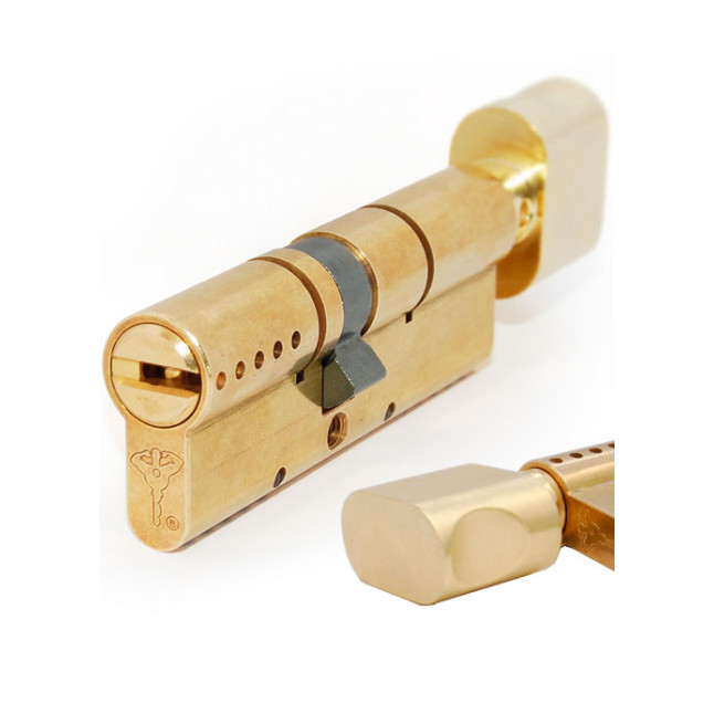 Цилиндр Mul-t-lock Interactive+ 95 (40x55T) ключ-тумблер 5KEY EB латунь Цилиндр Mul-t-lock Interactive+ 95 (40x55T) ключ-тумблер 5KEY EB латунь