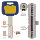 Цилиндр Mul-t-lock MT5+ 100 (45x55T) ключ-тумблер 5KEY NST никель сатин Цилиндр Mul-t-lock MT5+ 100 (45x55T) ключ-тумблер 5KEY NST никель сатин