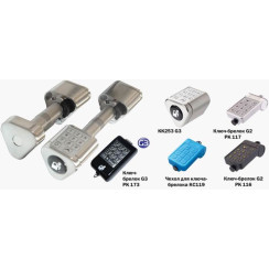 Цилиндр KNOCK N'LOCK CL 320 60 (30x30)