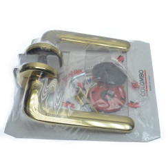 Ручка дверна Colombo Roboquattro ID 41 полірована латунь Ручка дверна Colombo Roboquattro ID 41 полірована латунь