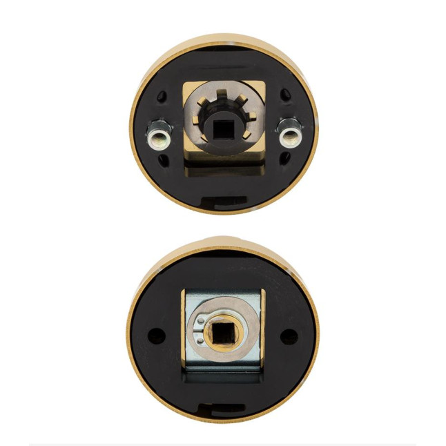 Ручка дверная Rostex Bаryt SNH55 WC титан PVD Ручка дверная Rostex Bаryt SNH55 WC титан PVD