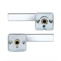 Ручка дверна Rostex Ravena H50 PZ хром Ручка дверна Rostex Ravena H50 PZ хром
