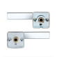 Ручка дверная Rostex Ravena H53 WC хром Ручка дверная Rostex Ravena H53 WC хром