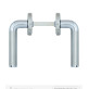 Ручка дверная Rostex Real SNH55 PZ хром Ручка дверная Rostex Real SNH55 PZ хром