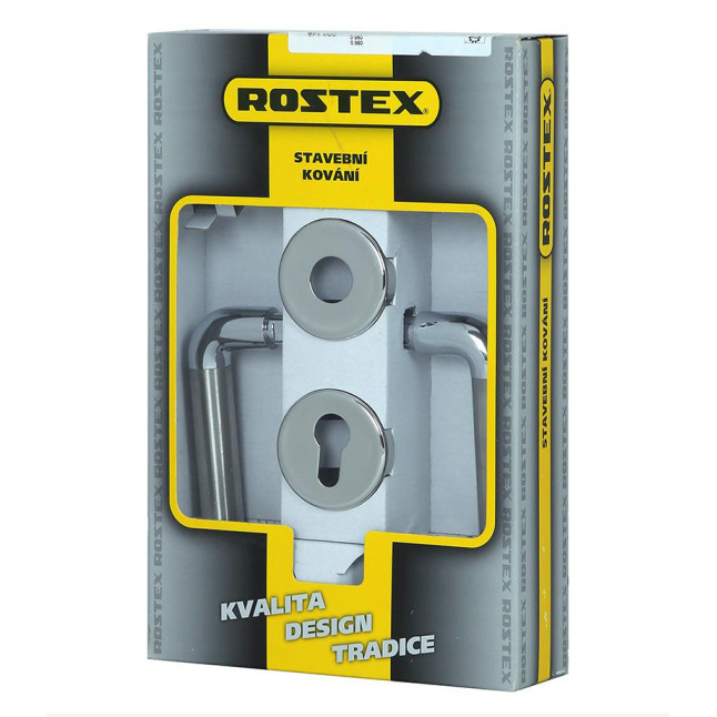 Ручка дверная Rostex Real SNH55 PZ хром Ручка дверная Rostex Real SNH55 PZ хром