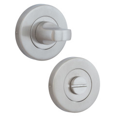 Накладка WC Rostex ES52 ROUND нержавеющая сталь матовая