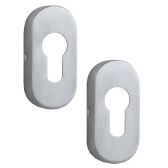 Накладка PZ Rostex S32 Oval матова нержавіюча сталь