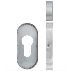 Накладка PZ Rostex S32 Oval матова нержавіюча сталь