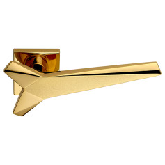 Ручка дверная Linea Cali Star золото Ручка дверная Linea Cali Star золото