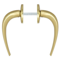 Ручка дверная Abloy Classico 9/002 Ms/Kila полированная латунь Ручка дверная Abloy Classico 9/002 Ms/Kila полированная латунь