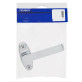 Ручка віконна Abloy 55/152 Oval хром Ручка віконна Abloy 55/152 Oval хром