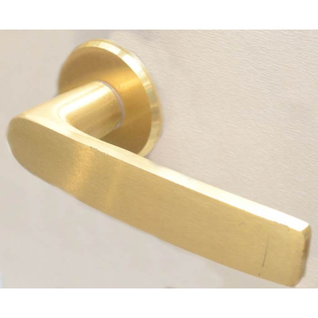 Ручка дверна Abloy Forum 4/007 матова латунь