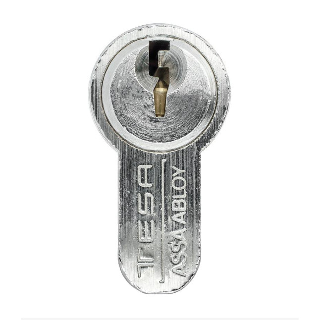 Цилиндр Tesa TE5 80 (40x40T) ключ-тумблер 3 key NC хром Цилиндр Tesa TE5 80 (40x40T) ключ-тумблер 3 key NC хром