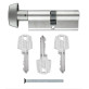 Цилиндр Tesa TE5 70 (40x30T) ключ-тумблер 3 key NC хром Цилиндр Tesa TE5 70 (40x30T) ключ-тумблер 3 key NC хром