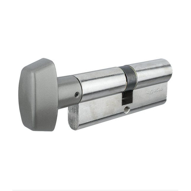 Цилиндр Tesa TE5 70 (35x35T) ключ-тумблер 3 key NC хром Цилиндр Tesa TE5 70 (35x35T) ключ-тумблер 3 key NC хром
