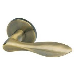 Ручка дверная Abloy Rovala античная латунь Ручка дверная Abloy Rovala античная латунь