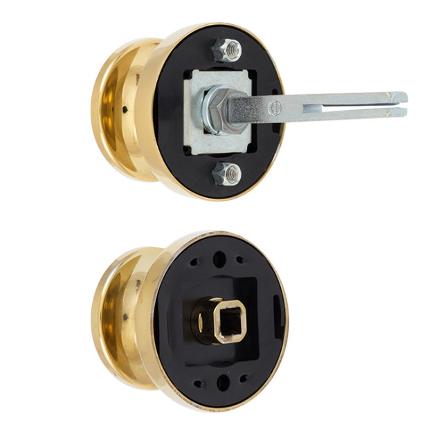 Ручка дверна Rostex Exclusive SNH55 PZ fix-fix титан PVD Ручка дверна Rostex Exclusive SNH55 PZ fix-fix титан PVD