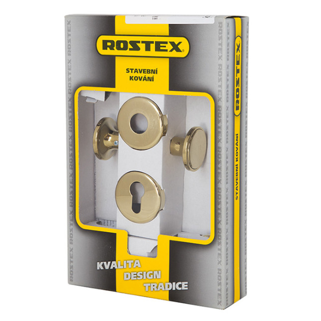 Ручка дверна Rostex Exclusive SNH55 PZ fix-fix титан PVD Ручка дверна Rostex Exclusive SNH55 PZ fix-fix титан PVD
