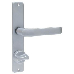 Ручка дверная Rostex 804 WC-5 (не подвижная) матовый хром Ручка дверная Rostex 804 WC-5 (не подвижная) матовый хром