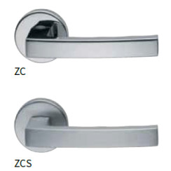 Ручка дверная DND by Martinelli GRIP 852/12-ZCS матовый хром Ручка дверная DND by Martinelli GRIP 852/12-ZCS матовый хром