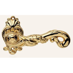 Ручка дверная Linea Cali Poesia 24K 015 глянцевое золото Ручка дверная Linea Cali Poesia 24K 015 глянцевое золото