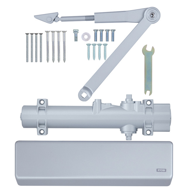 Доводчик дверний Ryobi DS-4550 Сріблястий Доводчик дверний Ryobi DS-4550 Сріблястий