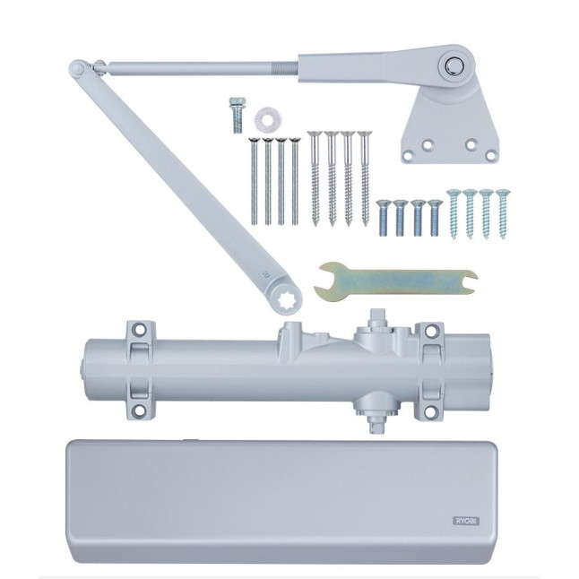 Доводчик дверний Ryobi DS-4550P Сріблястий Доводчик дверний Ryobi DS-4550P Сріблястий