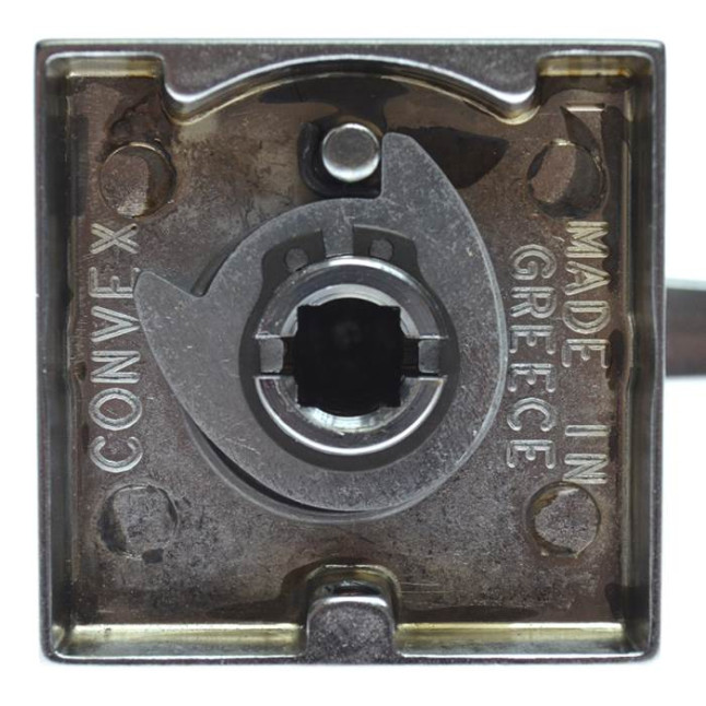Ручка дверная Convex 1495 (квадратная) хром матовый Ручка дверная Convex 1495 (квадратная) хром матовый