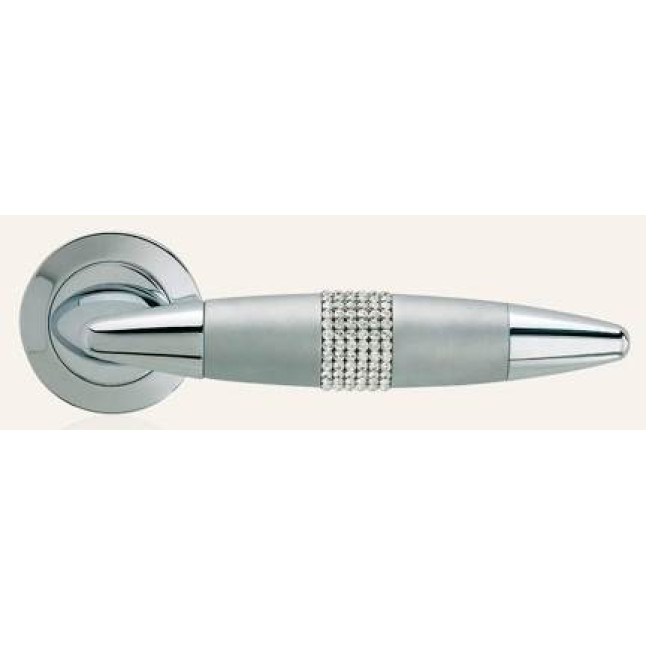 Ручка дверна Linea Cali Havana Mesh глянсовий / матовий хром Swarovski