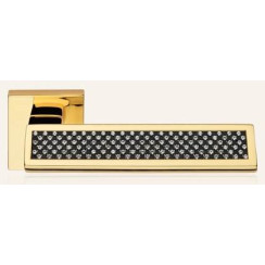 Ручка дверная Linea Cali Riflesso Black глянцевое золото/кристаллы Swarovski Ручка дверная Linea Cali Riflesso Black глянцевое золото/кристаллы Swarovski