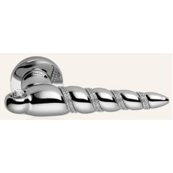 Ручка дверная Linea Cali Shell Mesh глянцевый хром/кристаллы Swarovski Ручка дверная Linea Cali Shell Mesh глянцевый хром/кристаллы Swarovski