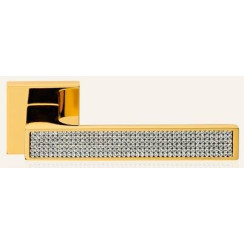Ручка дверная Linea Cali Zen Mesh глянцевое золото/кристаллы Swarovski) Ручка дверная Linea Cali Zen Mesh глянцевое золото/кристаллы Swarovski)