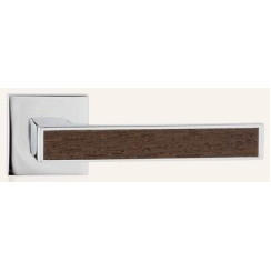 Ручка дверная Linea Cali Zen Wenge глянцевый хром/венге Ручка дверная Linea Cali Zen Wenge глянцевый хром/венге