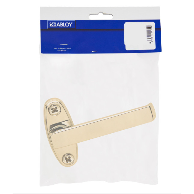 Ручка віконна Abloy 55/152 Oval золото лак