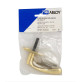 Ручка віконна Abloy 59/152 Oval золото