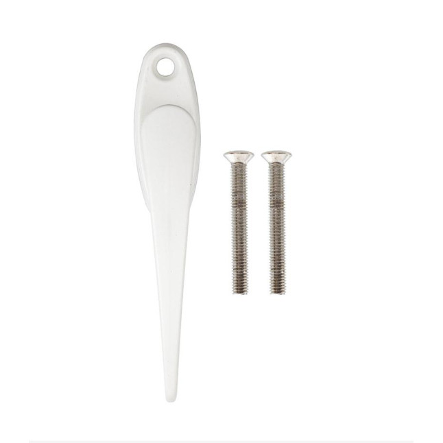 Ручка віконна Abloy 59/152 Oval білий Ручка віконна Abloy 59/152 Oval білий