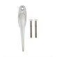 Ручка віконна Abloy 59/152 Oval хром Ручка віконна Abloy 59/152 Oval хром