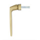 Ручка віконна Abloy DH83 ROUND матова латунь Ручка віконна Abloy DH83 ROUND матова латунь