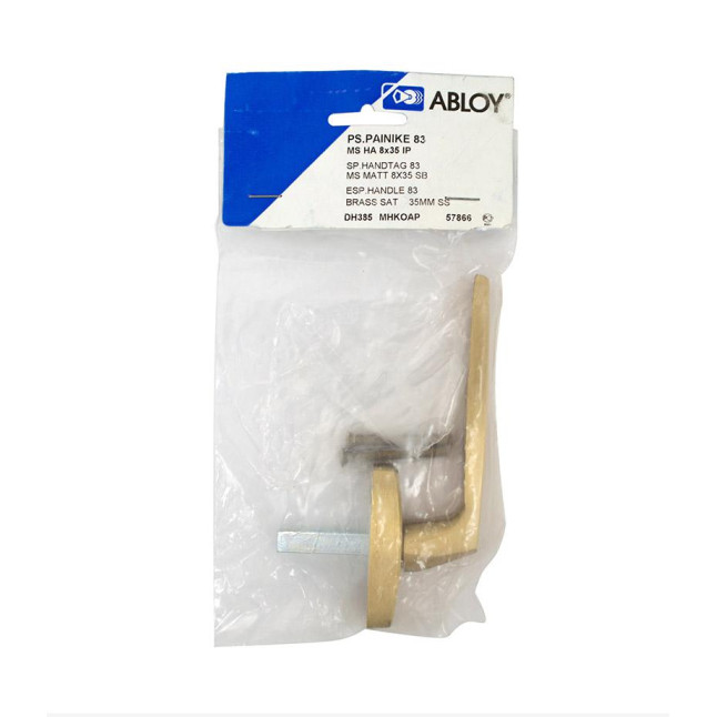Ручка віконна Abloy DH83 ROUND матова латунь Ручка віконна Abloy DH83 ROUND матова латунь