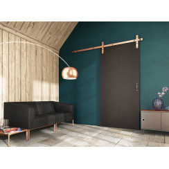 Комплект роликов для раздвижных дверей Valcomp Mantion ROC Design THOR LOFT SET бронза (без направляющей)