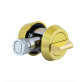 Замок врізний Mul-t-lock Dead Bolt Hercular MT5 + (ключ-тумблер) VIP полірована латунь