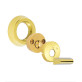 Замок врізний Mul-t-lock Dead Bolt Hercular MT5 + (ключ-тумблер) VIP полірована латунь