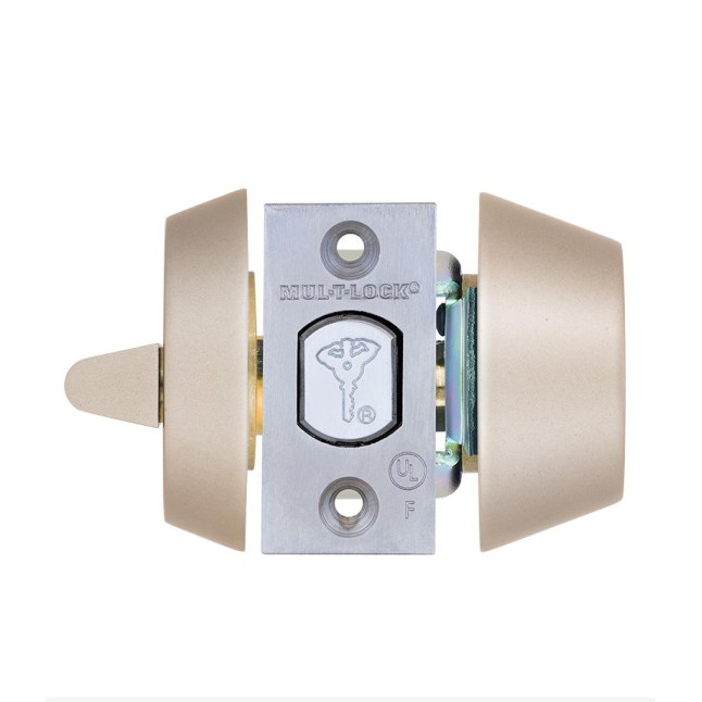 Замок врезной Mul-t-lock Dead Bolt Hercular MT5+ (ключ-тумблер) VIP никель-сатин Замок врезной Mul-t-lock Dead Bolt Hercular MT5+ (ключ-тумблер) VIP никель-сатин