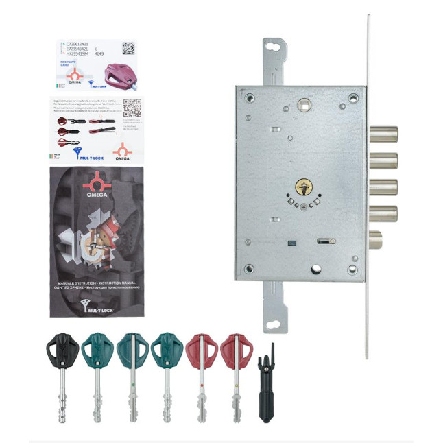 Замок врезной Mul-t-lock Omega OFMPB1 VIP Замок врезной Mul-t-lock Omega OFMPB1 VIP