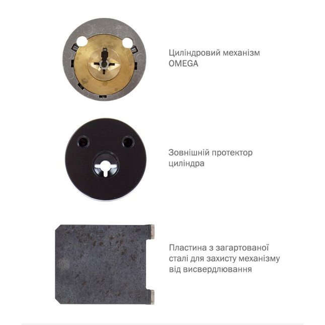 Замок врізний Mul-t-lock Omega EXAGON VIP