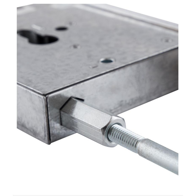 Корпус замка Mul-t-lock 415 G (2 протектора нікель)